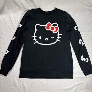 Bioworld Black Hello Kitty Kids Sweatshirt